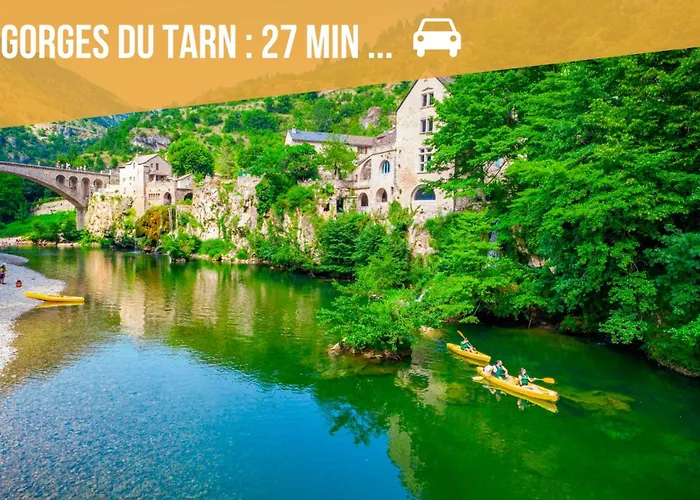 Appartement Le Goldenleaf - Netflix/wi-fi Fibre - Lozère *